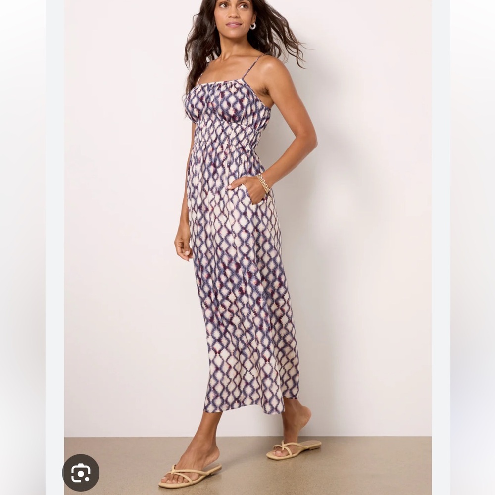 Rails FATIMA DRESS batik Evereve maxi dress sz medium